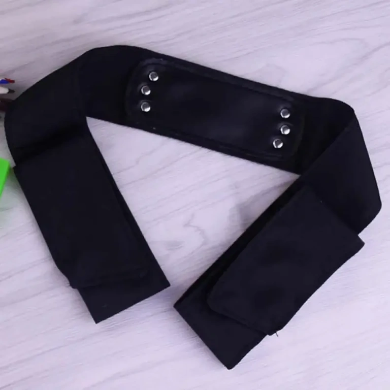 Ninja-Bandana Naruto mit Metallapplikation und Naruto-Symbol