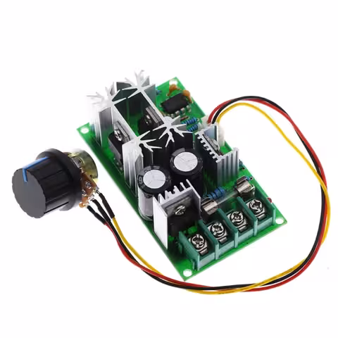 DC Motor Drehzahlregler 12V 24V 60V PWM | Gleichstromgeschwindigkeitsregler 20A 1200W