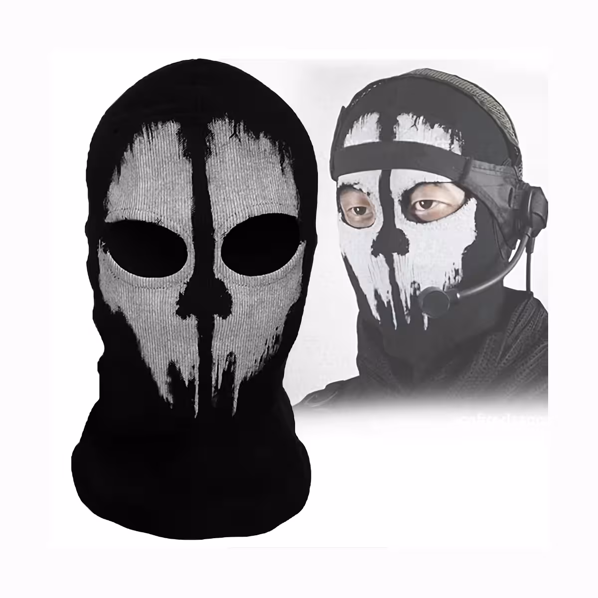 Sturmhaube Call of Duty Ghosts für Ski, Wintersport und Outdoor