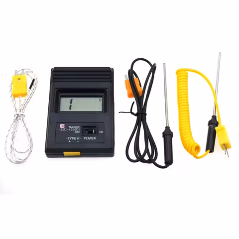 Professionelles digitales Industriek-Thermometer mit Typ-K Sonde – Messung bis 1300°C