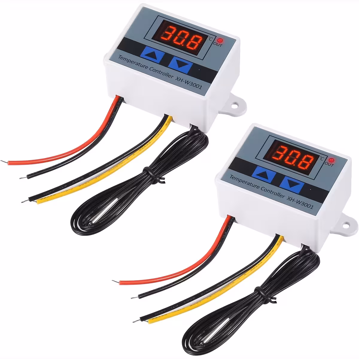 Thermostat mit zwei Modi: Heizen und Kühlen, Bereich -50 bis +110°C