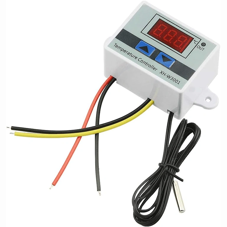 Temperaturcontroller für Brut- und Inkubatorgeräte XH-W3001 Präzise Temperaturkontrolle für Inkubatoren, Vögel, Reptilien, Brutstation