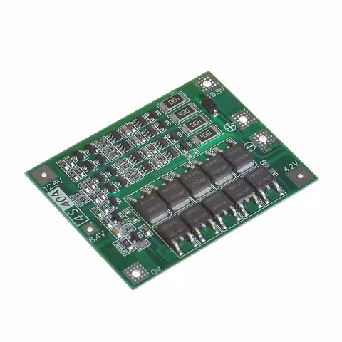 BMS 4S 40A Lade-/Entladeschutzmodul – 18650 Li-Ion Akkus 14,8V