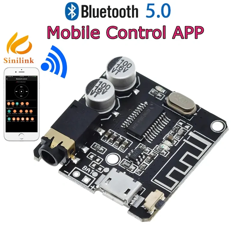 Bluetooth Empfänger für Auto-Audiosystem Bluetooth-Modul für Musikwiedergabe auf Auto-Audiosystemen