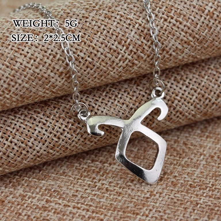 Fantasy Engel Halskette – Shadowhunters Silberner Fantasy-Schmuck inspiriert von Shadowhunters und City of Bones