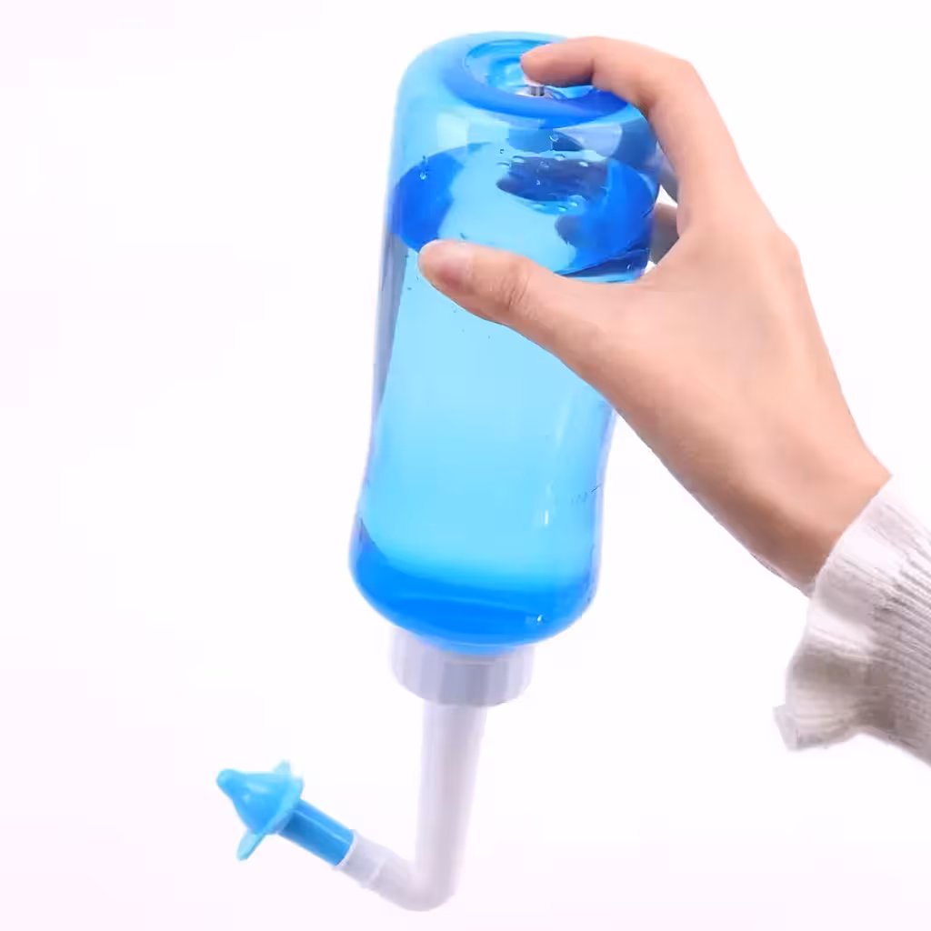 Nasenreiniger WaterPulse – NETI POT zur Reinigung der Nasennebenhöhlen und Behandlung von Allergien