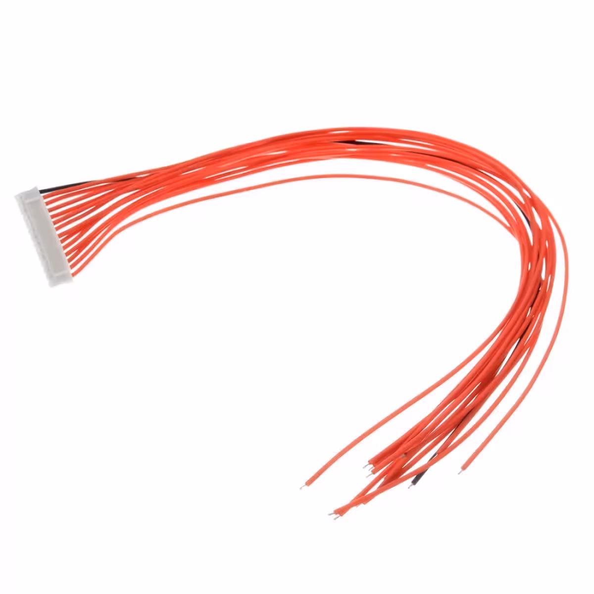 Stecker mit Pins zum Anschluss des BMS 13S an 18650-Zellen und Balancer-Platine