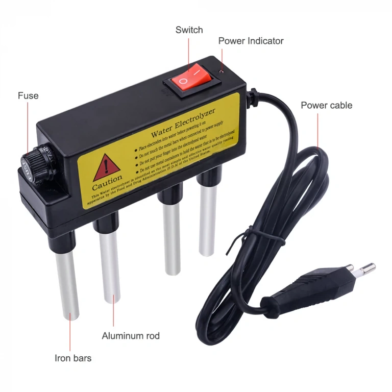 Kleines Gerät für schnelle Wasseranalyse zu Hause