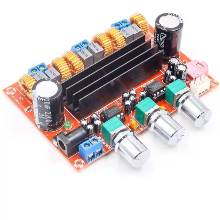 Stereo Verstärker 2.1 TPA3116D2 – 2x50W + 100W Subwoofer Klasse D, Audio Modul