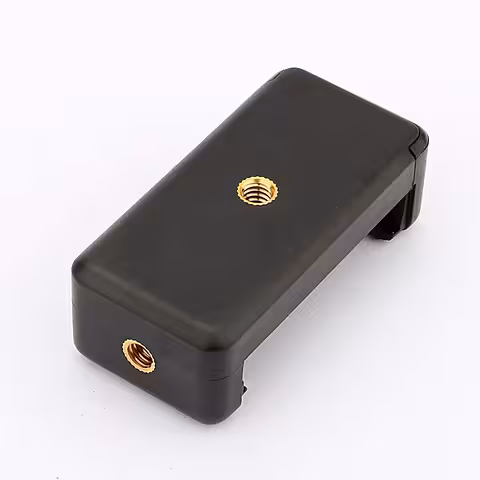 Professioneller Telefon-Stativhalter – kompatibel mit iPhone, Samsung, Smartphone, 2 x 1/4” Gewinde