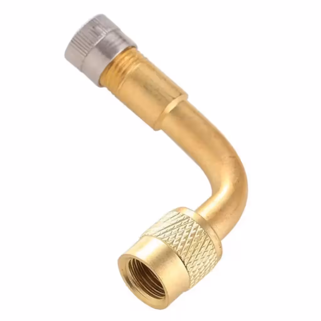 Metallisches Auto-Ventilverlängerung – 90° Verlängerung für LKW, Fahrrad und E-Scooter