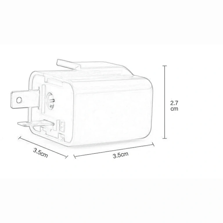 LED-Blinkrelais, schnelle Plug-and-Play-Installation