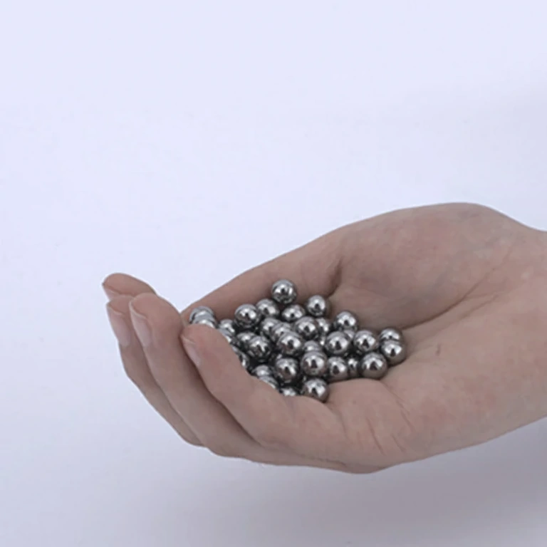 Komplettes Set 100 Stahlkugeln 8 mm für Schleuder, sphärisch, glatt