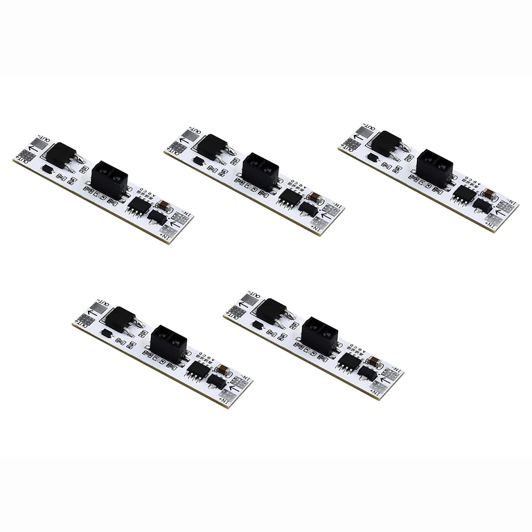 Paket 5 Sensoren XK-GK-4010A Übersicht Bild von 5 Handflächensensor-Modulen 12V zusammen