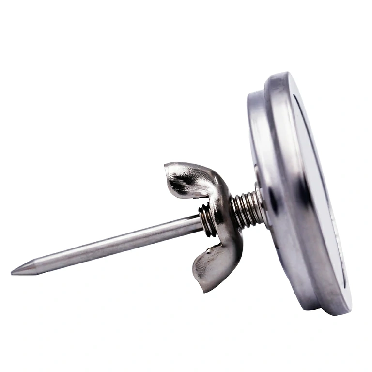 Thermometer mit gut ablesbarem Display, ideal für Grill, Ofen, Räucherofen