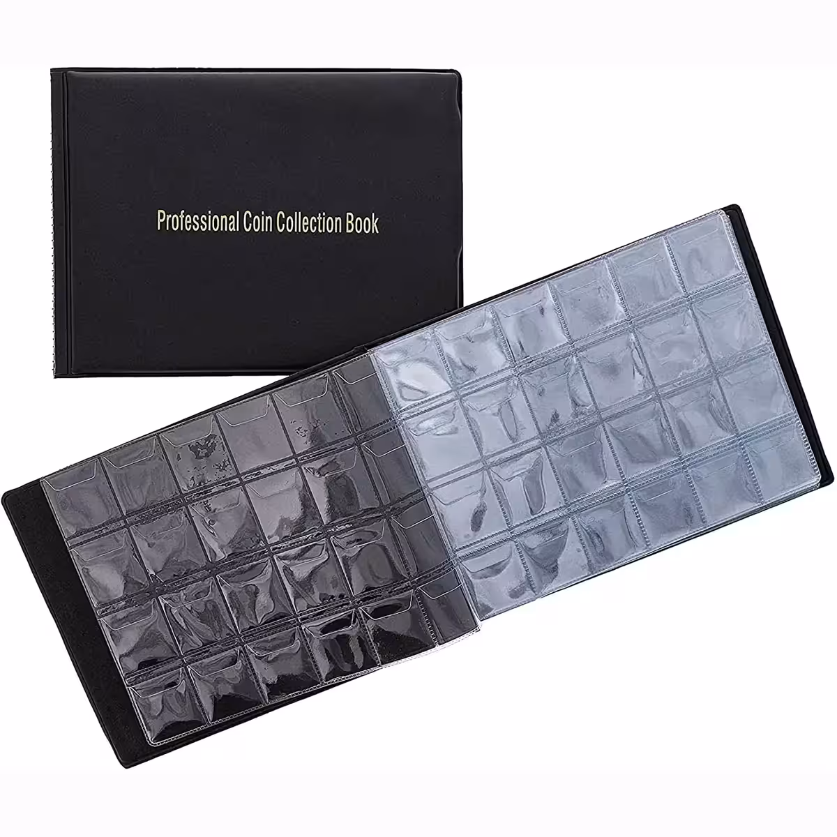 Ordner aus umweltfreundlichem OPP-Material, schützt Münzen