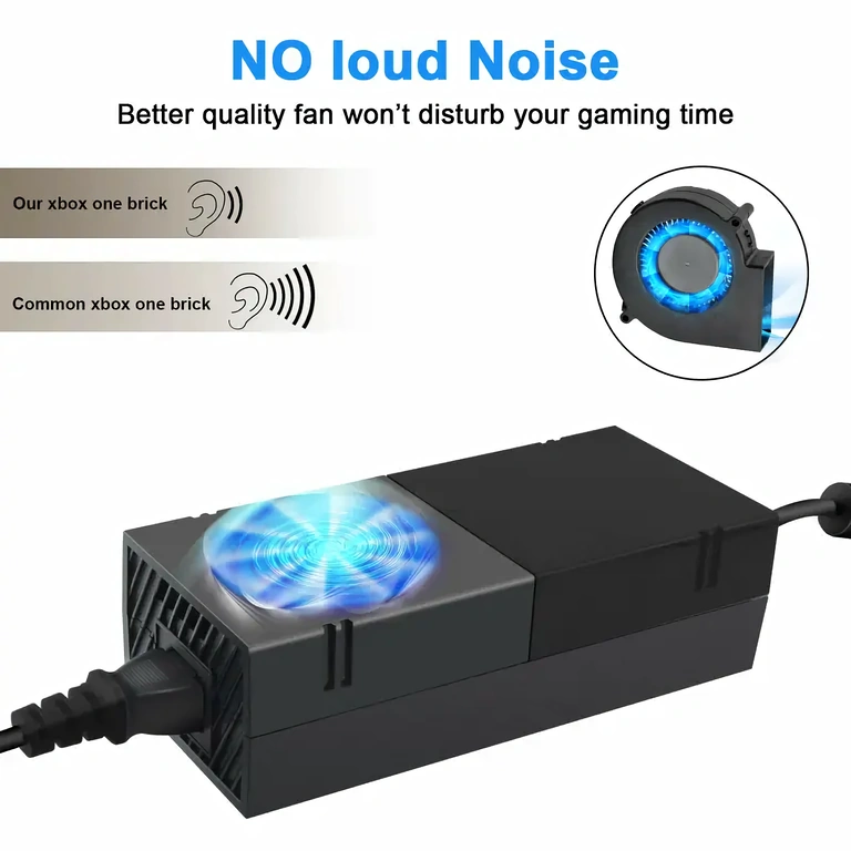 Kompatibles Netzteil für Xbox ONE mit LED-Anzeige