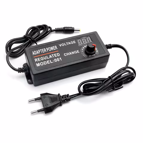 Universelles Ladegerät/Netzteil mit einstellbarer Spannung 3V–24V 3A – variabler Spannungsregler
