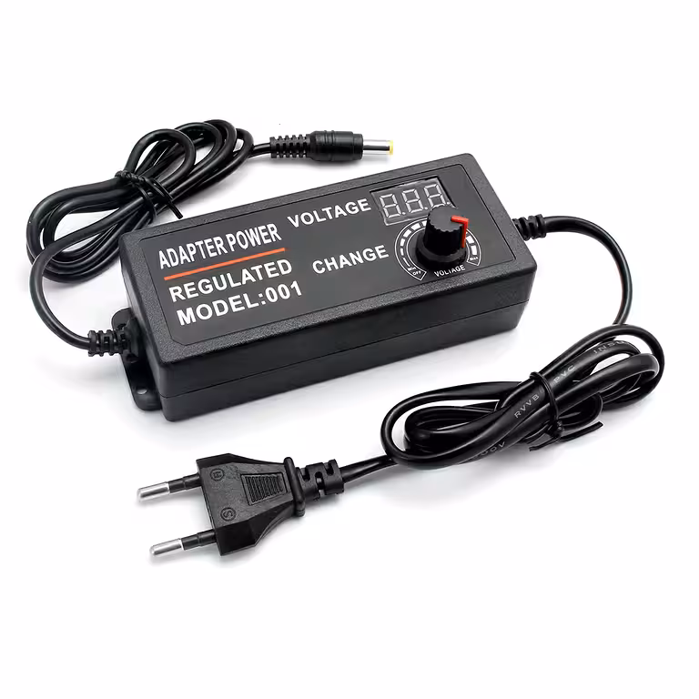 Universelles Ladegerät/Netzteil mit einstellbarer Spannung 3V–24V 3A – variabler Spannungsregler
