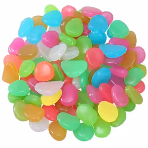 Leuchtende Dekorationssteine für Garten, Aquarium und Ambiente – phosphoreszierende Steine