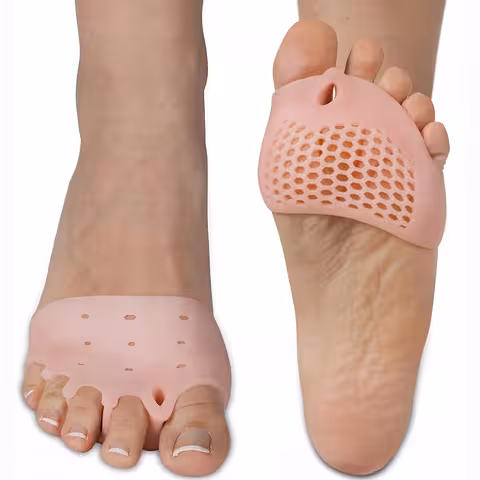 Hallux Valgus Zehenspreizer-Orthese – Silikon-Schutz für Tag und Nacht