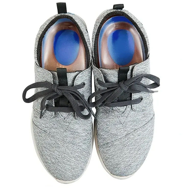 Ferseneinlagen aus Silikon – Schmerzlinderung Orthopädische Silikoneinlagen, weich, wiederverwendbar und waschbar