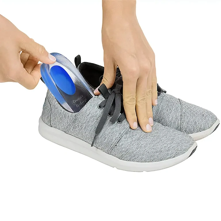 Ortho-Ferseneinlagen aus Silikon für Schuhe Orthopädische Fersenstütze, weich, ideal bei Fußschmerzen