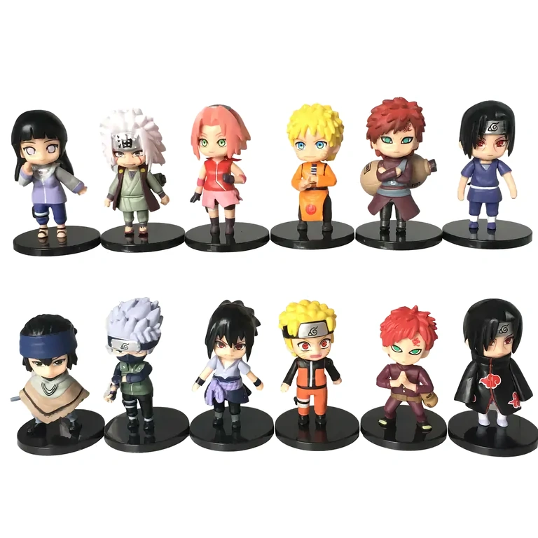 Mini-Figuren-Spielzeug inspiriert von Anime Naruto Shippuden