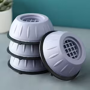 Gummifüße gegen Vibration für Waschmaschine und Trockner – Set 4 Stück, geräusch- und rutschfest