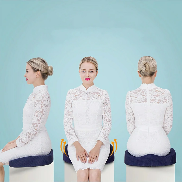 Dekubitus-Kissen für längeres Sitzen Antidekubitus-Kissen zur Vorbeugung von Druckstellen bei langem Sitzen