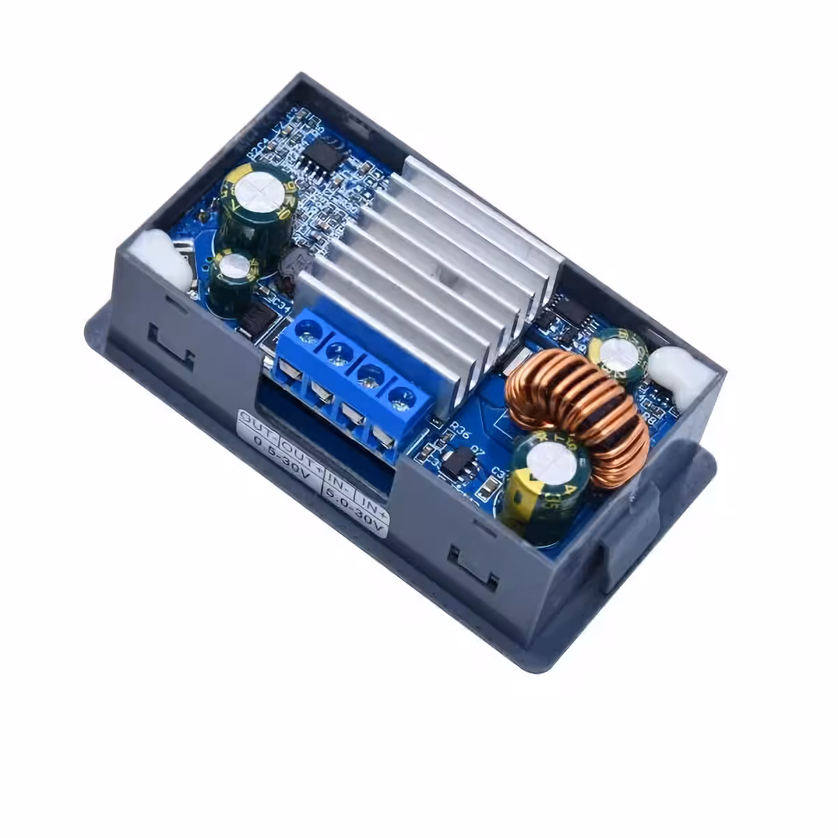 Buck-Boost-Konverter mit Feineinstellung, mehreren Schutzfunktionen und digitaler Anzeige