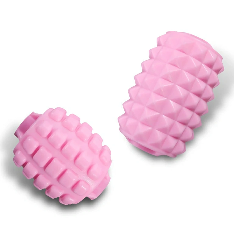 Ergonomisches Massagegerät mit Silikonrollen für vollständige Muskelmassage