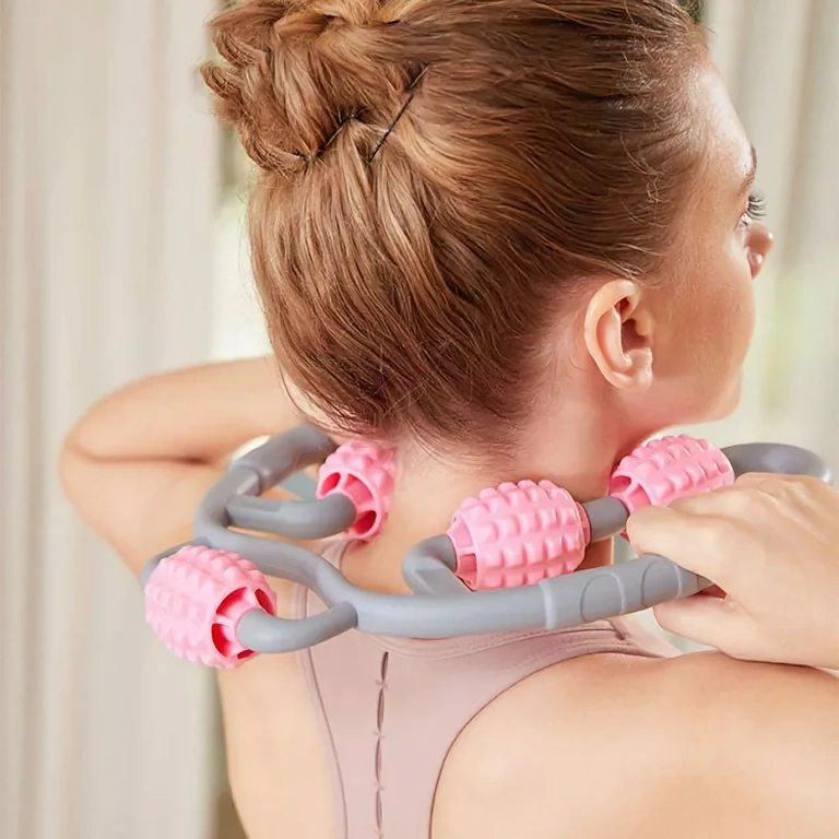 Manuelles Anti-Cellulite-Gerät mit Silikonrollen für Körpermassage