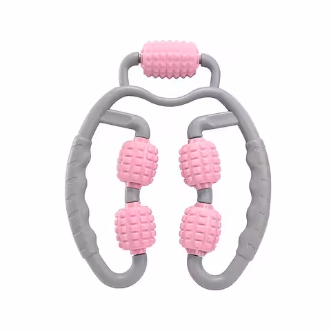 Manuelles Massagegerät mit 5 Rollen – Körper-, Nacken-, Beinmassage, Anti-Cellulite