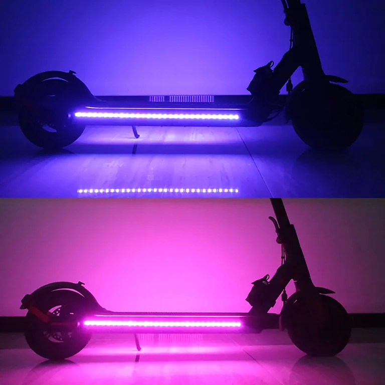 Flexible LED-Streifen für Seitenbeleuchtung am Roller