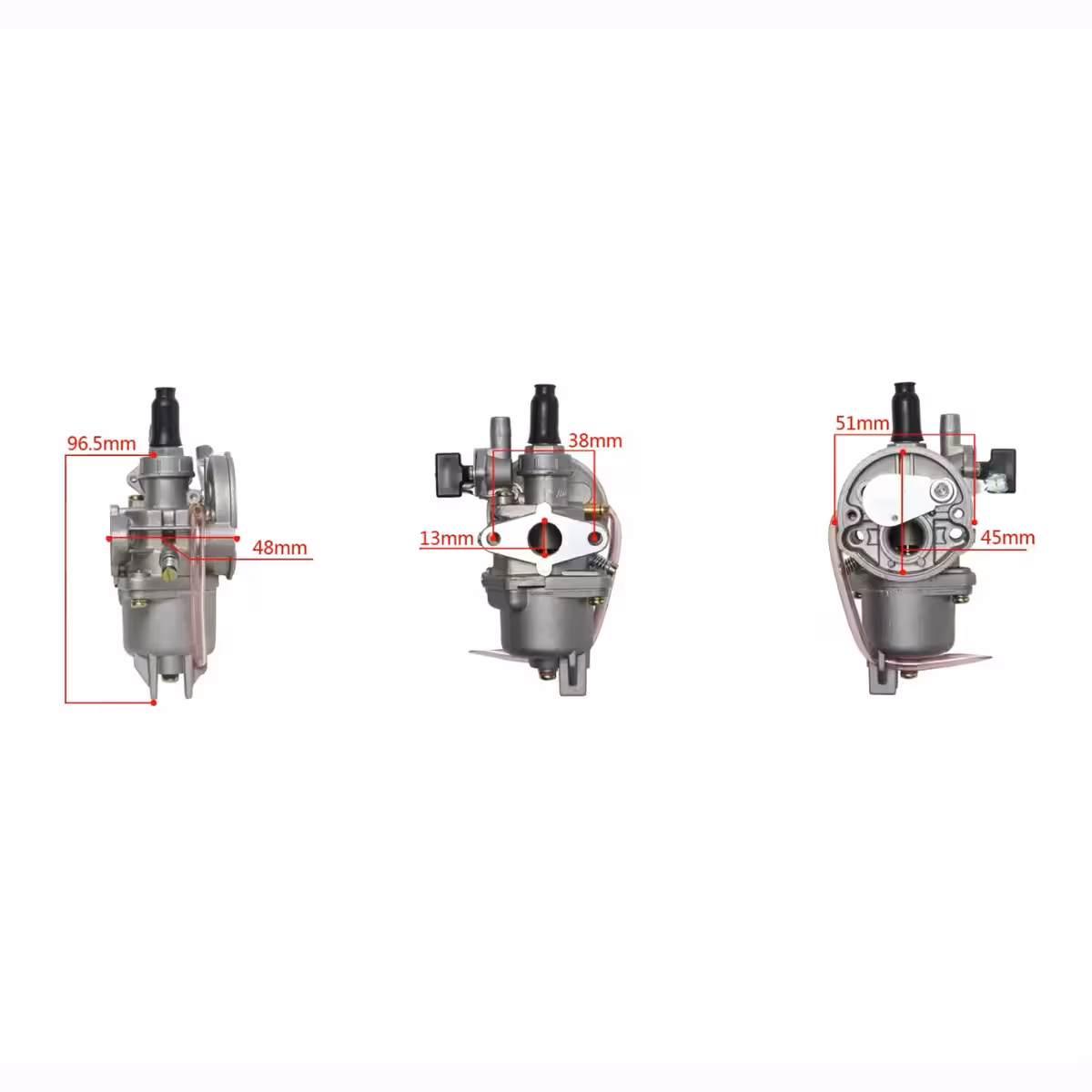 Vergaser für kleine 2-Takt-Motoren 49cc–50cc