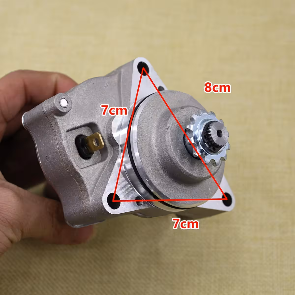 Elektromotor für 4-Takt-Motoren, ATV und Pit Bikes