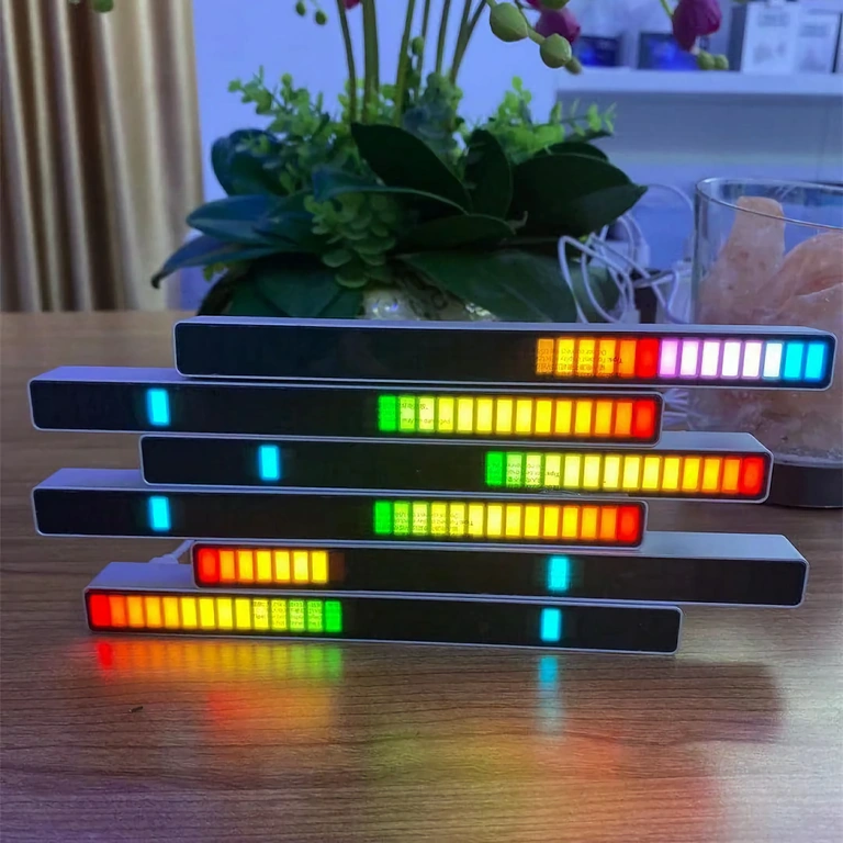 RGB LED-Leiste für Innendekoration mit Lichtmodi abhängig vom Sound