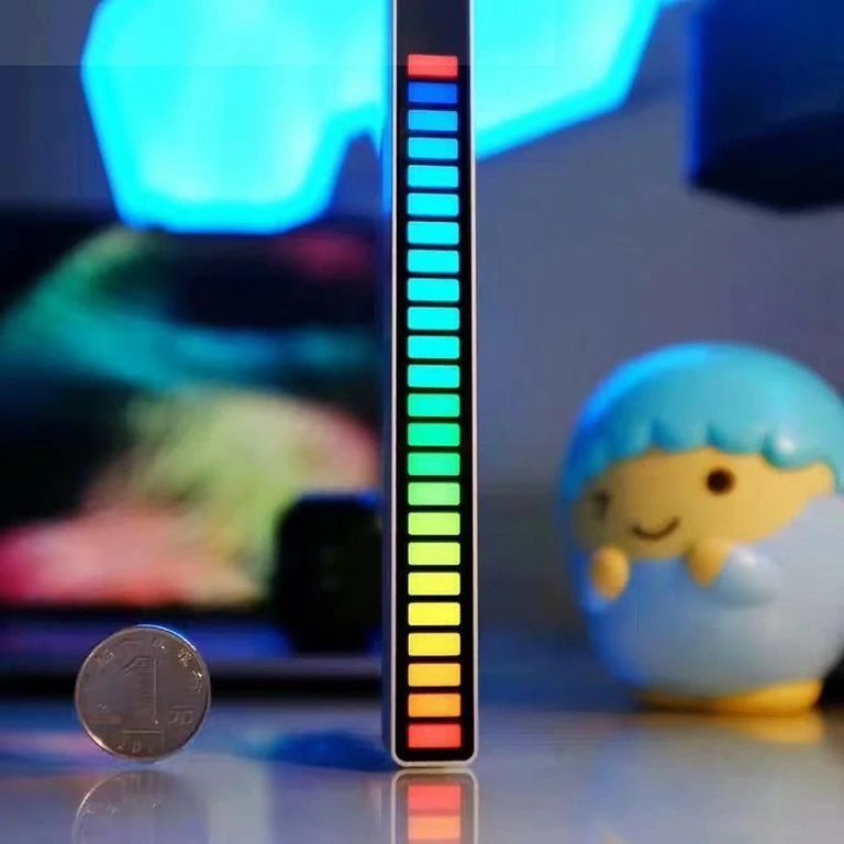 Tragbare RGB LED-Leiste mit mehreren Modi und Musikreaktion