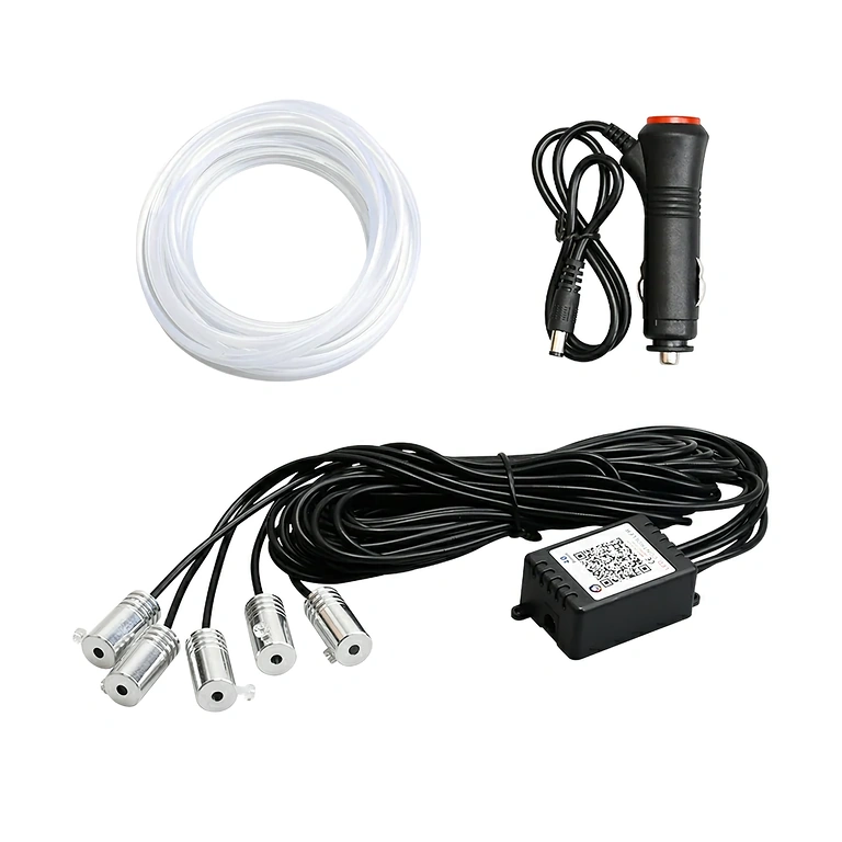 Flexibles RGB Neonlichtkabel 6 Meter für Auto Flexibles RGB-Neonlicht für Ambientebeleuchtung im Auto