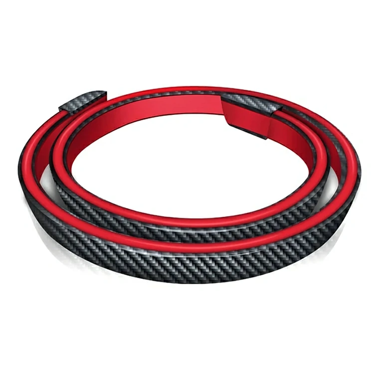 Carbon-Spoiler mit LED-Streifen für sichere Bremsung