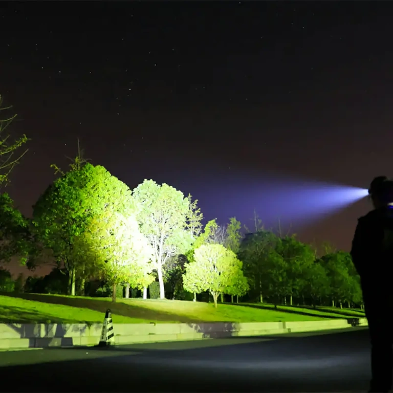 LED-Stirnlampe fürs Camping, Angeln und Wandern