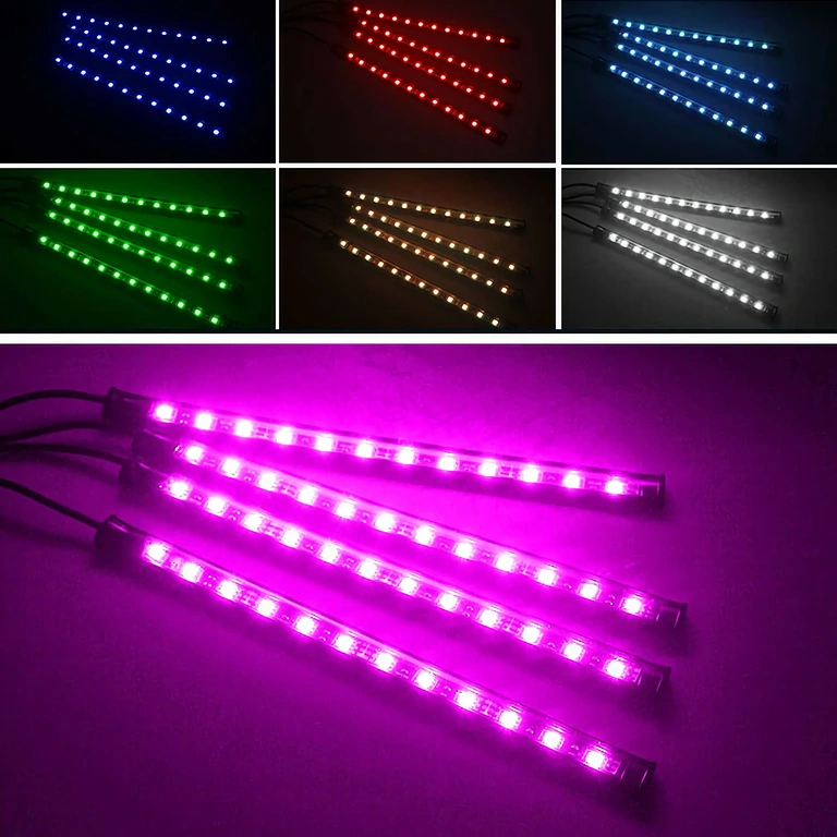 RGB-Ambientebeleuchtung für komfortable Autoatmosphäre