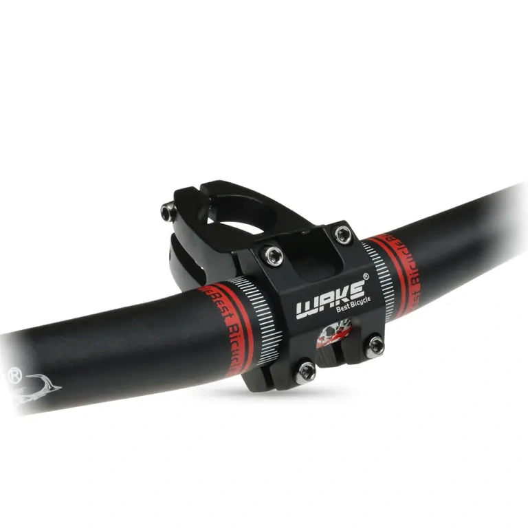 Kurzer schwarzer Aluminium-Vorbau fürs MTB, mehr Komfort und bessere Kontrolle