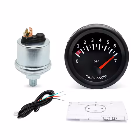 Digitaler Öldruckanzeiger – elektronisches Manometer für Traktor 12V