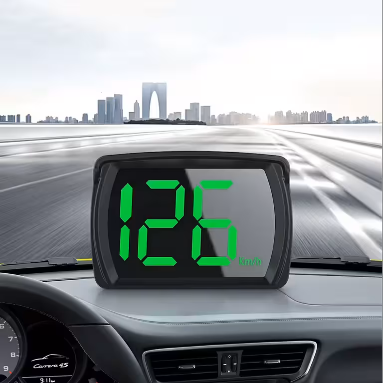 Universal GPS-Digitaltacho für Auto und ATV – LED-Anzeige, USB-Stromversorgung