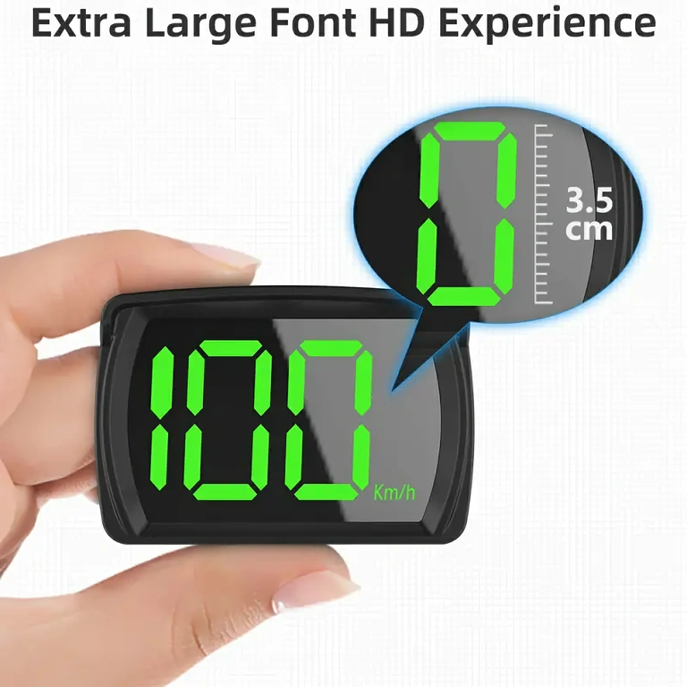 Universelles GPS-Display zur Geschwindigkeitsanzeige