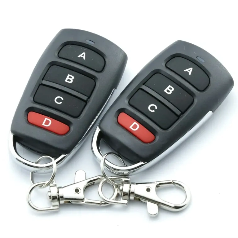 Funkfernbedienung mit 4 Tasten für drahtlose Steuerungssysteme