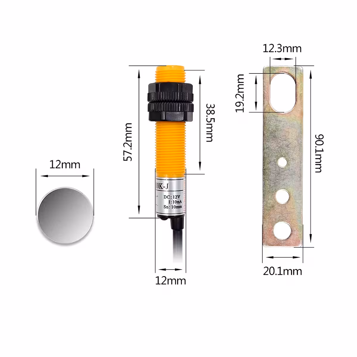 Digitaler Zähler mit Magnetsensor zur Überwachung von Zyklen
