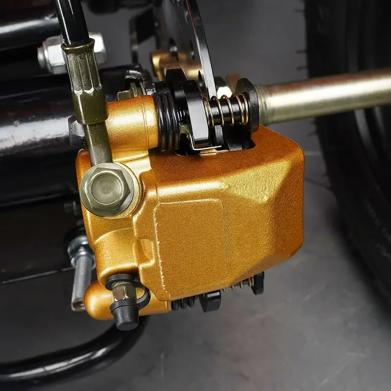 Aluminium-Bremssattel mit Bremsbelägen für Offroad-ATVs